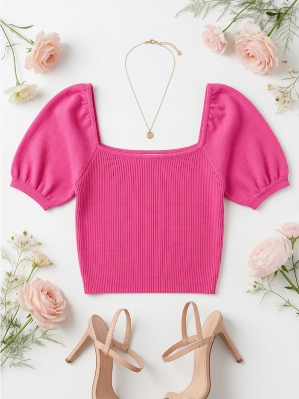 Flirty and fun cropped top